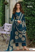 Kilory Ilara Pashmina Winter Suits Teal Blue (Dress Material)