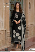 Kilory Ilara Pashmina Winter Suits Black (Dress Material)